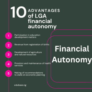 LGA Financial Autonomy