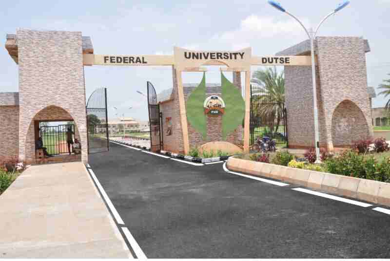 photo of the entrance gate of Federal University Dutse Jigawa State