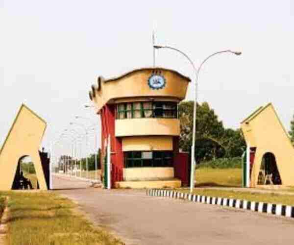 The Entrance Gate of Federal Polytechnic Ilaro, Ogun State