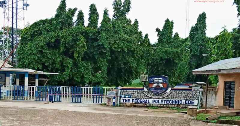 Main Gate of Federal Polytechnic Ede Osun State