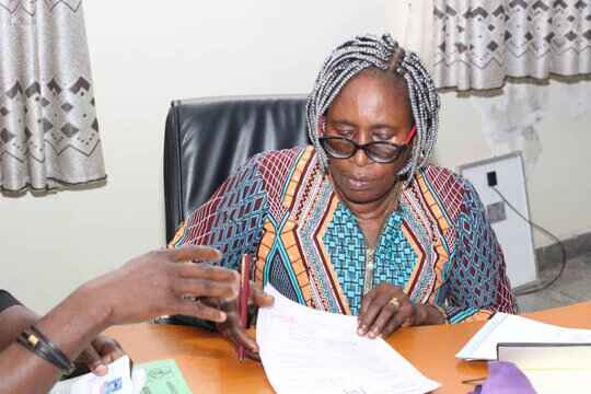 Photo of Eunice Eboserehimen Omonzejie second female VC of Ambrose Alli University