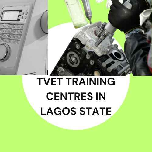 the logo is to illustrate the TVET training centres in Lagos