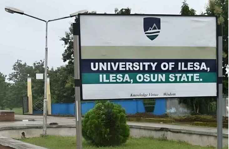 The entrance gate of University of Ilesa UNILESA osun state